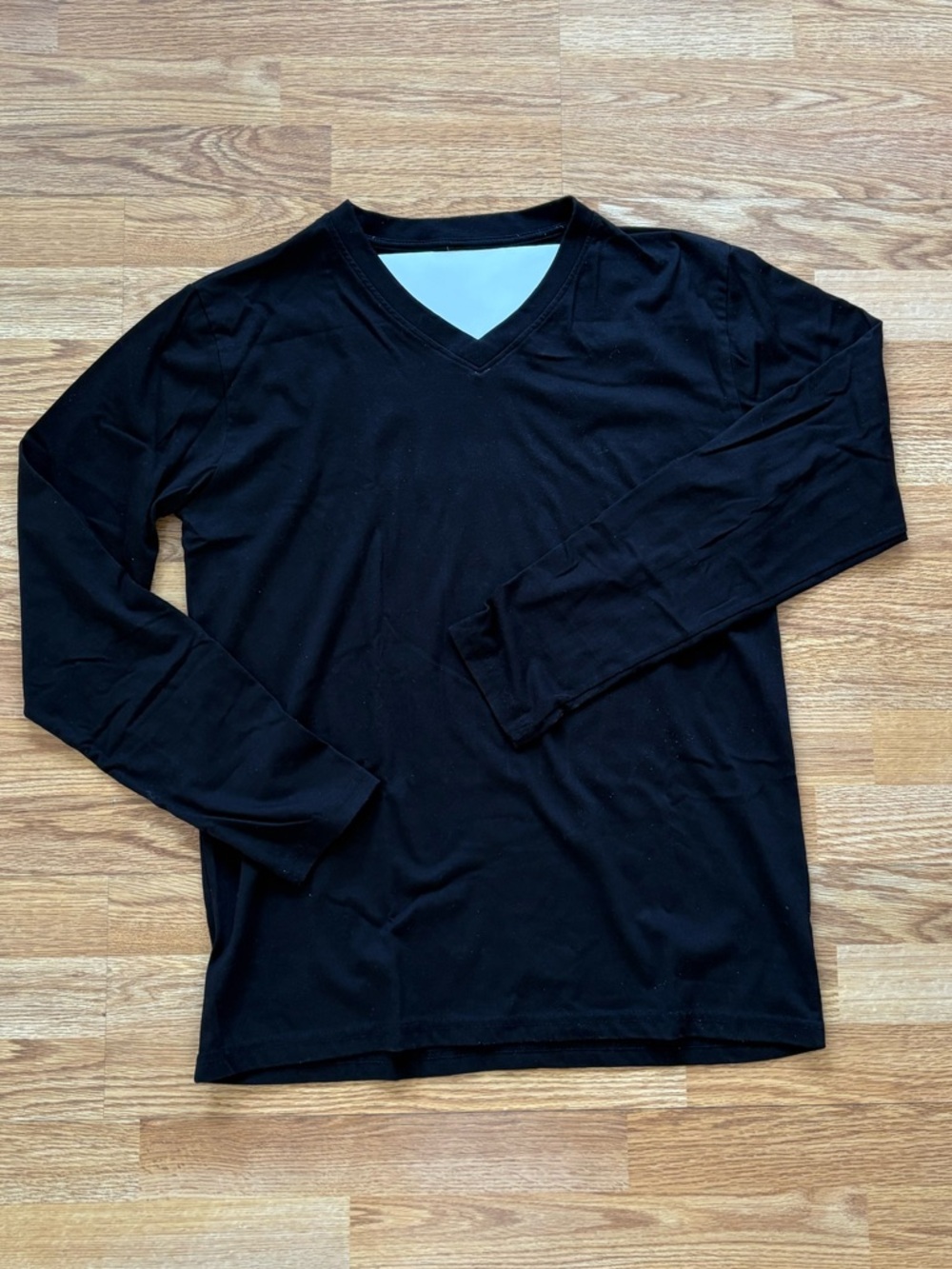 Classic Black V-Neck